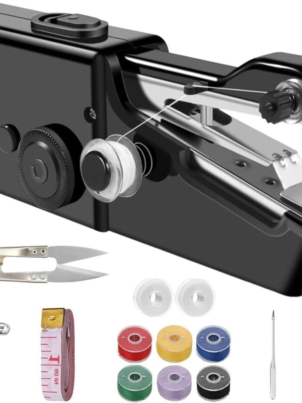 NEW Handheld Sewing Machine Portable & Cordless Mini Beginners Fast DIY